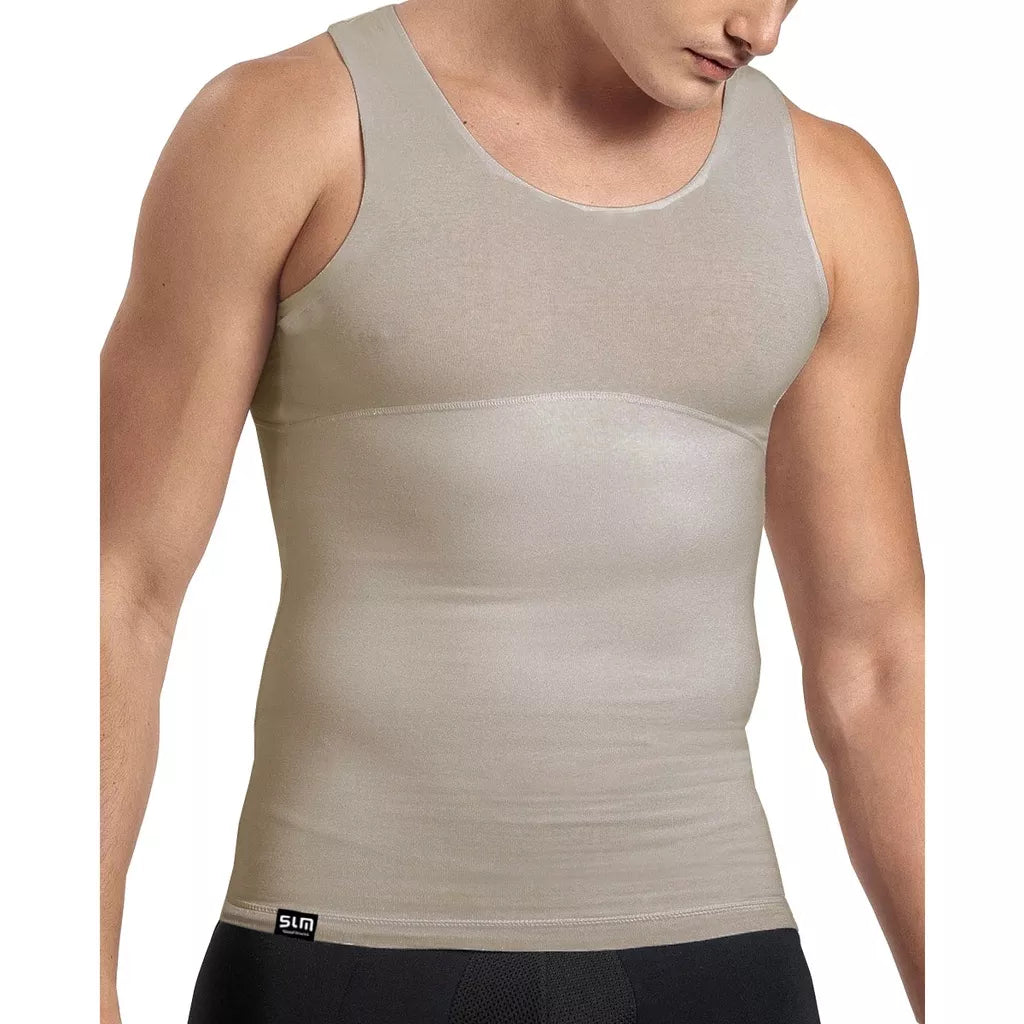 Cinta Modeladora e Postural Masculina Alta Compressão Bodyshaper