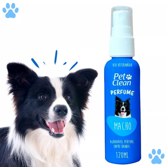 Perfume para Cachorro e Gato Pet Clean - 120 ml - Envio Imediato