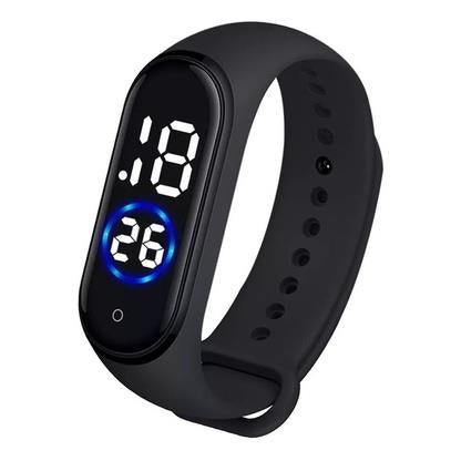 LED Relógio M4 Pulseira  digital  Esportivo A prova água feminino masculino