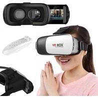 VR Box Óculos 3d Realidade Virtual Celular Vídeo Filme Jogos - Entrega Imediata