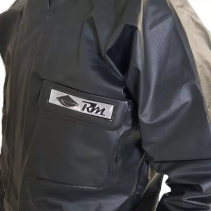 Capa de Chuva Motoboy Motociclista Poliéster Calça Jaqueta Rm Moto