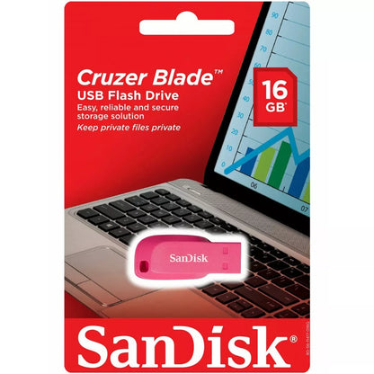 Sandisk Cruzer Lâmina Flash Drive 4GB 8GB 16GB 32GB 64GB 128GB Usb 2.0 Caneta Memory Stick