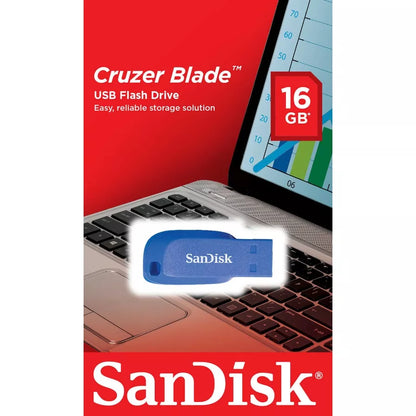 Sandisk Cruzer Lâmina Flash Drive 4GB 8GB 16GB 32GB 64GB 128GB Usb 2.0 Caneta Memory Stick