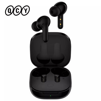 Fone De Ouvido Sem Fio Com Bluetooth V5.1 Qcy T13 Tws Com Controle Touch 4 Microfones Hd Chamada Headset