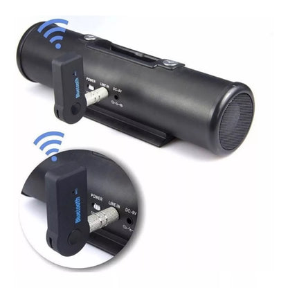 Adaptador receptor bluetooth p2 auxiliar para carro som para conectar via bluetooth no som do carro