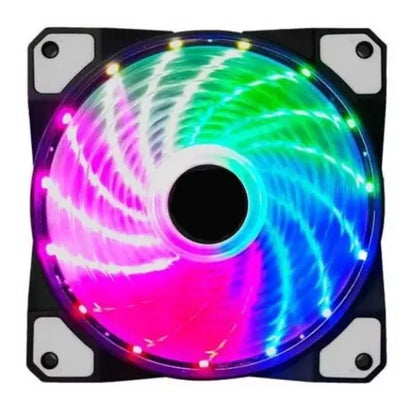 Cooler Fan Com Led Colorido 1200rpm 120x120mm PC