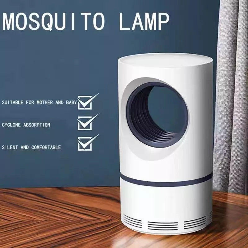 Mosquiteiro Elétrico USB LED Repelente Armadilha Mata Mosquito Moscas Luminária Killer