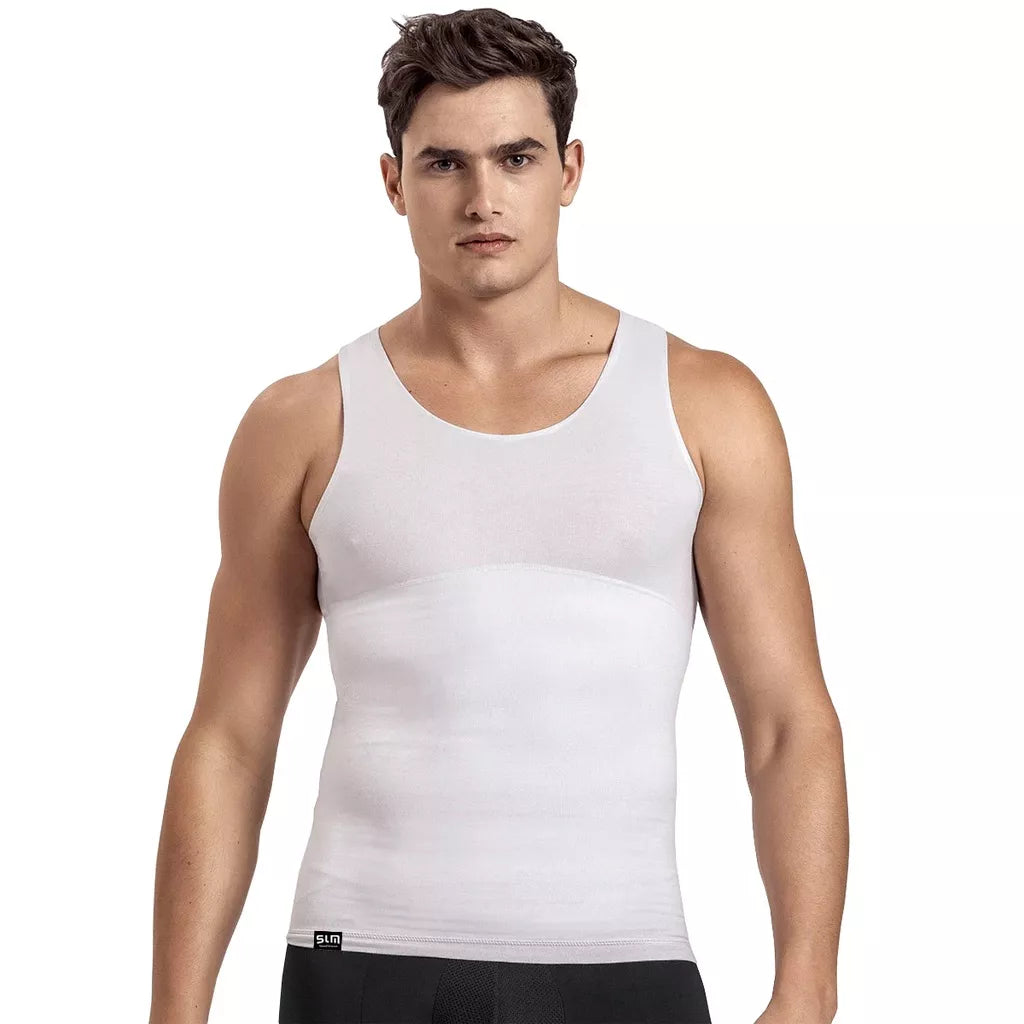 Cinta Modeladora e Postural Masculina Alta Compressão Bodyshaper