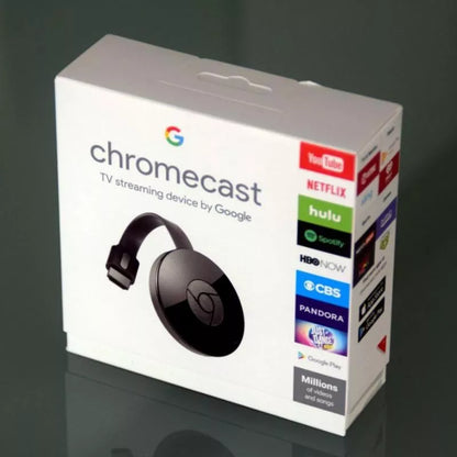 Original Chromecast G2 4K Ultra HD Para Transmissão De TV De Alta Definição Google Miracast