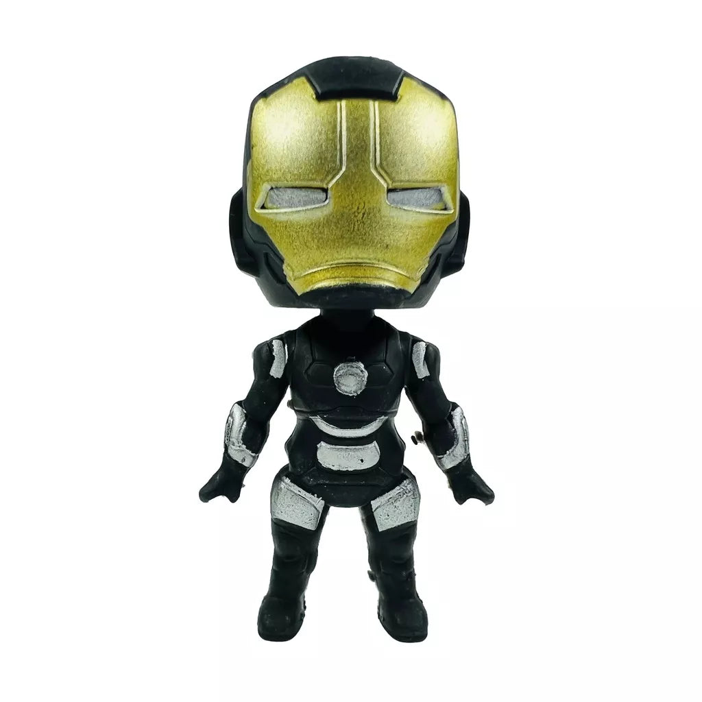 Marvel Herói 8CM Avengers Conjunto De Boneca Brinquedos -Homem de Ferro, Homem Aranha, Capitão América, Pantera negra, Homem Morcego & Groot