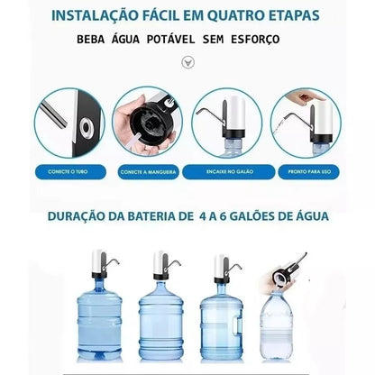 Bomba Elétrica Universal com USB Carregamento