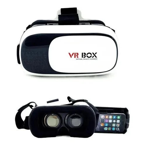 VR Box Óculos 3d Realidade Virtual Celular Vídeo Filme Jogos - Entrega Imediata