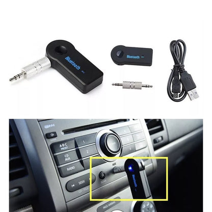 Adaptador receptor bluetooth p2 auxiliar para carro som para conectar via bluetooth no som do carro