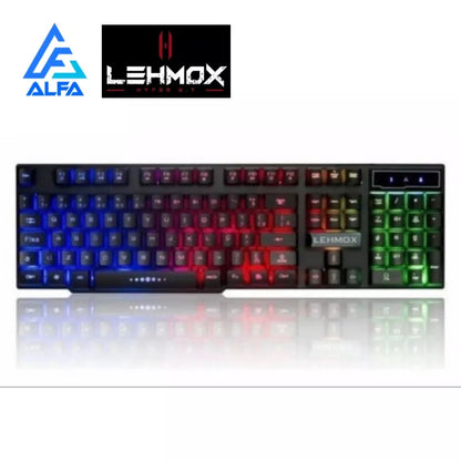 Teclado Gamer Semi-mecânico RGB LED retroiluminado Computador Pc Original