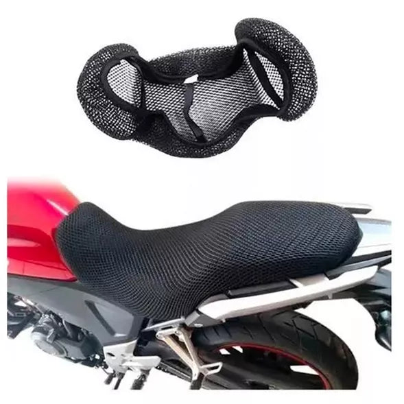 Capa Protetora Banco De Moto Térmica Impermeável Preta Nylon