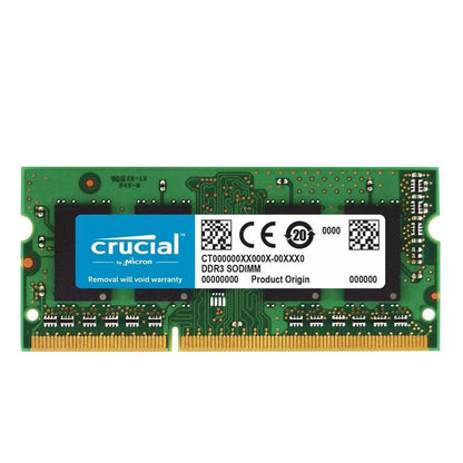 Crucial notebook RAM DDR3/DDR3L 2GB 4GB 8GB 1066/1333/1600MHz PC3-12800S Memória Para