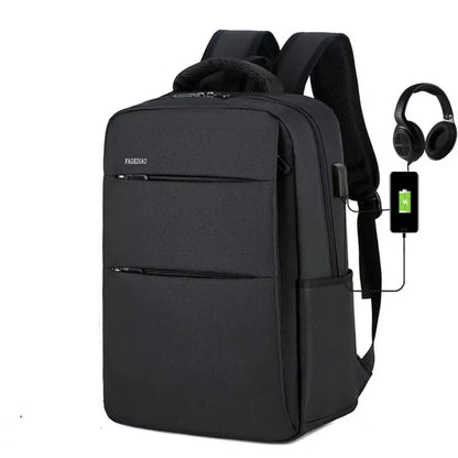 Mochila Escolar Para Notebook 15.6 Impermeável Com USB