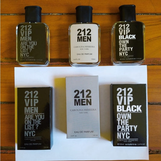 KIT MASCULINO 3 PERFUMES OS MAIS VENDIDOS 100 ML