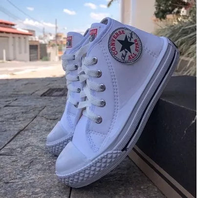 Tênis Infantil Criança All Star Botinha Cano Alto Varias Cores Menino e Menina Casual  26 ao 34