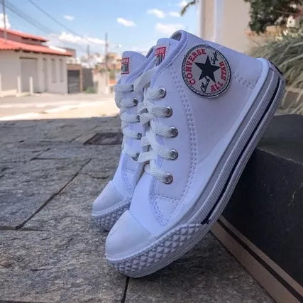 Tênis Infantil Criança All Star Botinha Cano Alto Varias Cores Menino e Menina Casual  26 ao 34