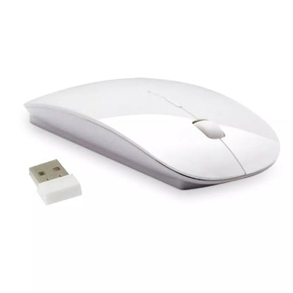 Mouse Sem Fio Óptico Ultrafino Slim USB para PC Computador Notebook 2.4 gb 1600 DPI