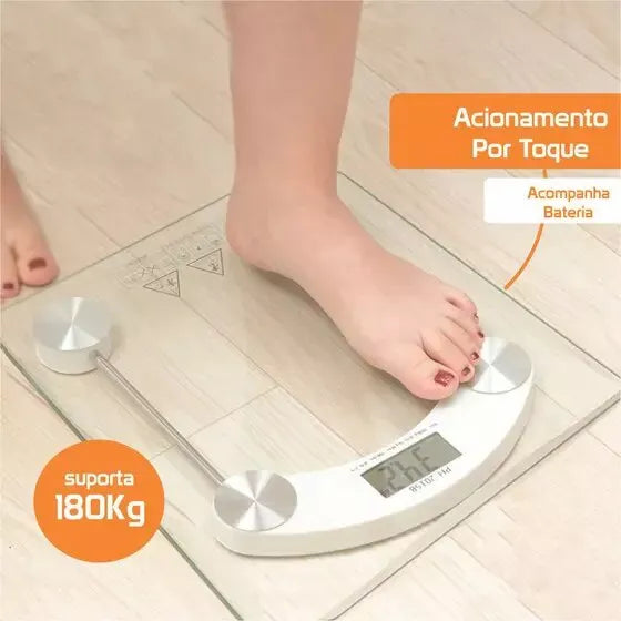 Balança Digital Corporal  180kg - Saúde