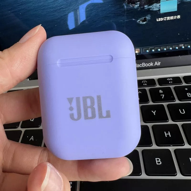 Fone De Ouvido Bluetooth Original JBL i12 tws Estéreo Sem Fio 5.0 Com Caixa De Carregamento Para smartphones iPhone Android Xiaomi