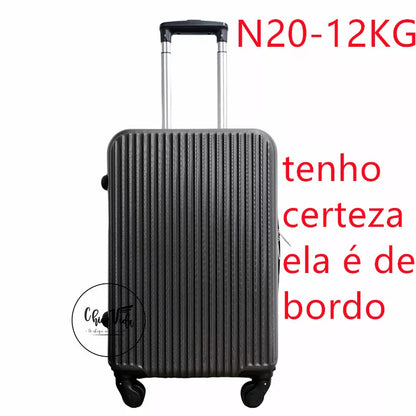 Mala de bordo 10KG vários estilos 5 tamanhos mala de viagem 10kilos ANAC padrao peguena