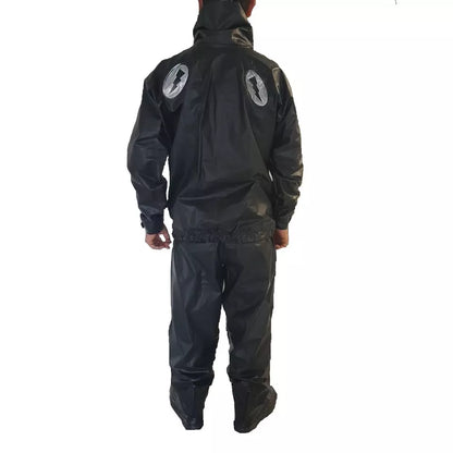 Capa de Chuva Motoboy Motociclista Poliéster Calça Jaqueta Rm Moto