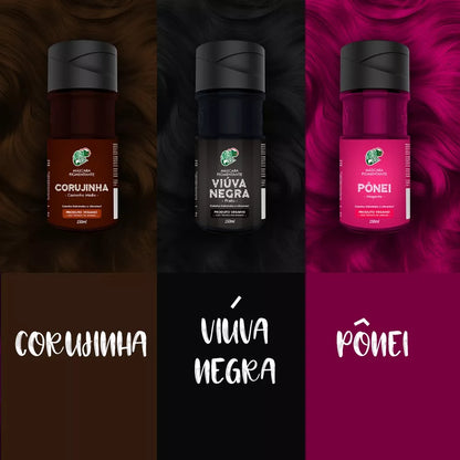 Kamaleão Color Tonalizantes Coloridos 150ml Máscara Pigmentante (Tinta de Cabelo)