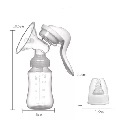 Bomba Tirar Leite Materno Manual Sucção Bebês Bombas Pós-Parto