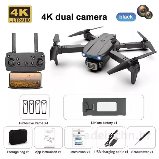 Drone De Câmera De 4K Profissional De Alta Definição Com Dupla