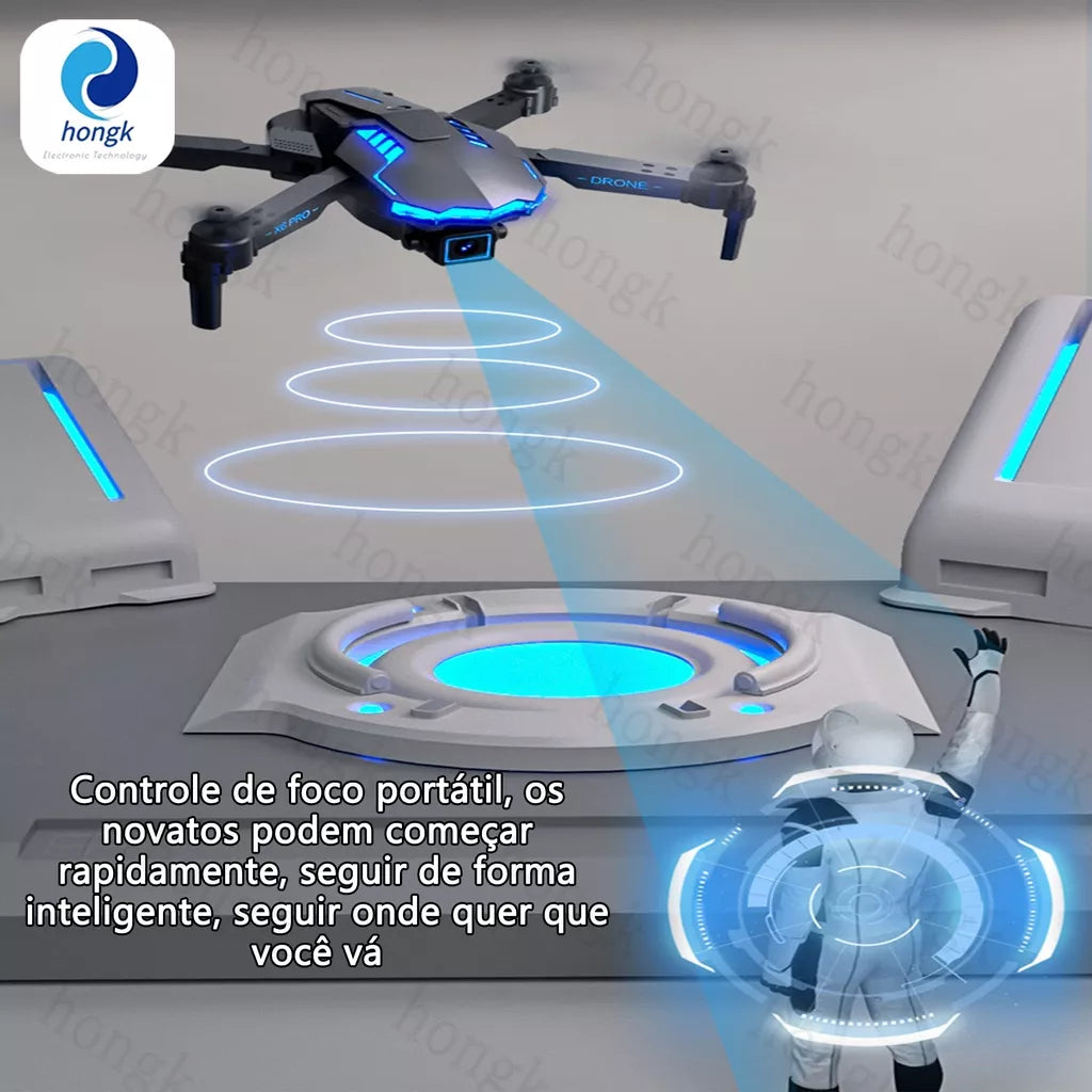 4K Drone HK62 PRO Hd Fotografia Aérea Nova Dobrável Wifi 4K Fixa , Câmera E Aeronave GPS Quad-Axis