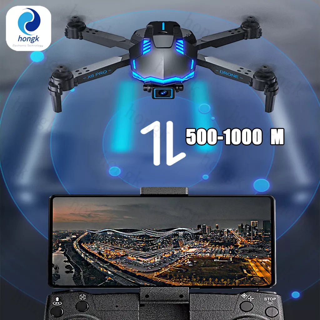 4K Drone HK62 PRO Hd Fotografia Aérea Nova Dobrável Wifi 4K Fixa , Câmera E Aeronave GPS Quad-Axis