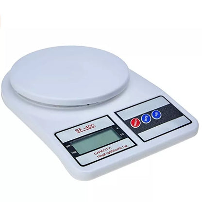 Balança Digital de Cozinha Confeitaria SF-400 Até 10 kg Escala 1 grama