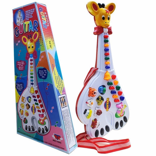 Guitarra Infantil Com Som De Bichos