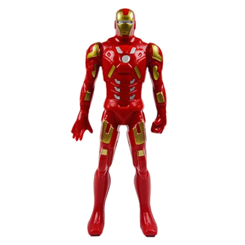 Marvel Herói 8CM Avengers Conjunto De Boneca Brinquedos -Homem de Ferro, Homem Aranha, Capitão América, Pantera negra, Homem Morcego & Groot