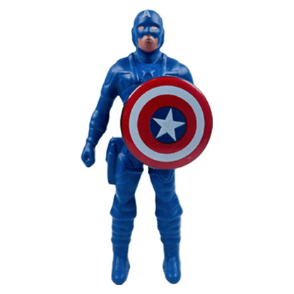 Marvel Herói 8CM Avengers Conjunto De Boneca Brinquedos -Homem de Ferro, Homem Aranha, Capitão América, Pantera negra, Homem Morcego & Groot