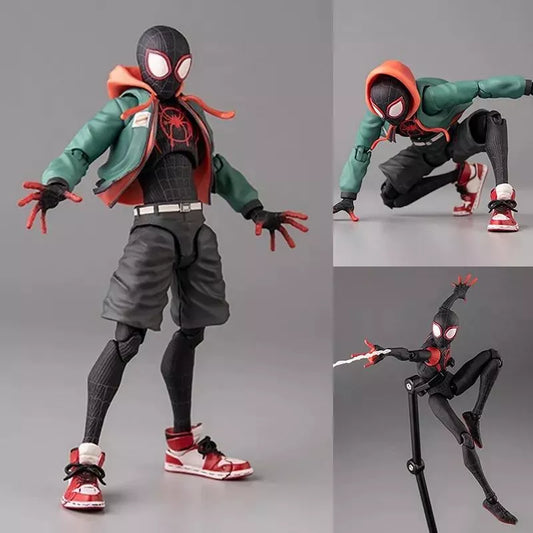 Ação Figura Modelo De Brinquedos , Sentinela Sv , Homem-Aranha No Verso , Miles Morales , Peni Parker , Boneca Móvel , Presente